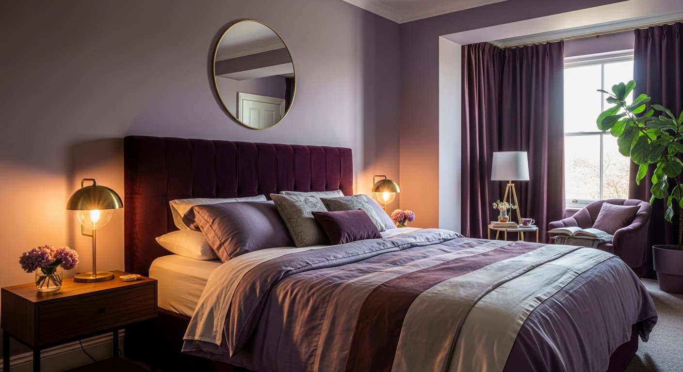 21 High-End Purple Luxury Bedroom Decor Ideas That Look Designer-Made