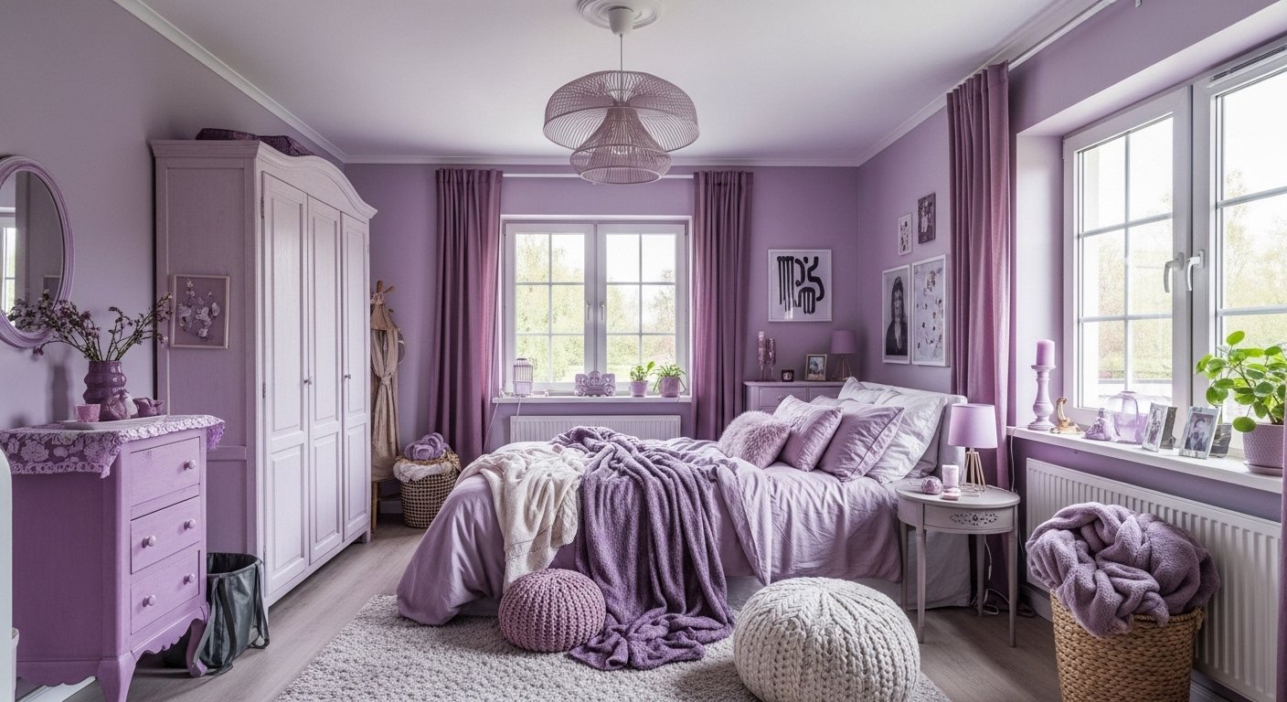How to Make a Purple Aesthetic Bedroom That Looks Dreamy and Trendy