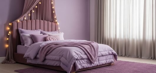 22 Magical Purple Bedroom Decor for Girls That Feel Like a Fairytale