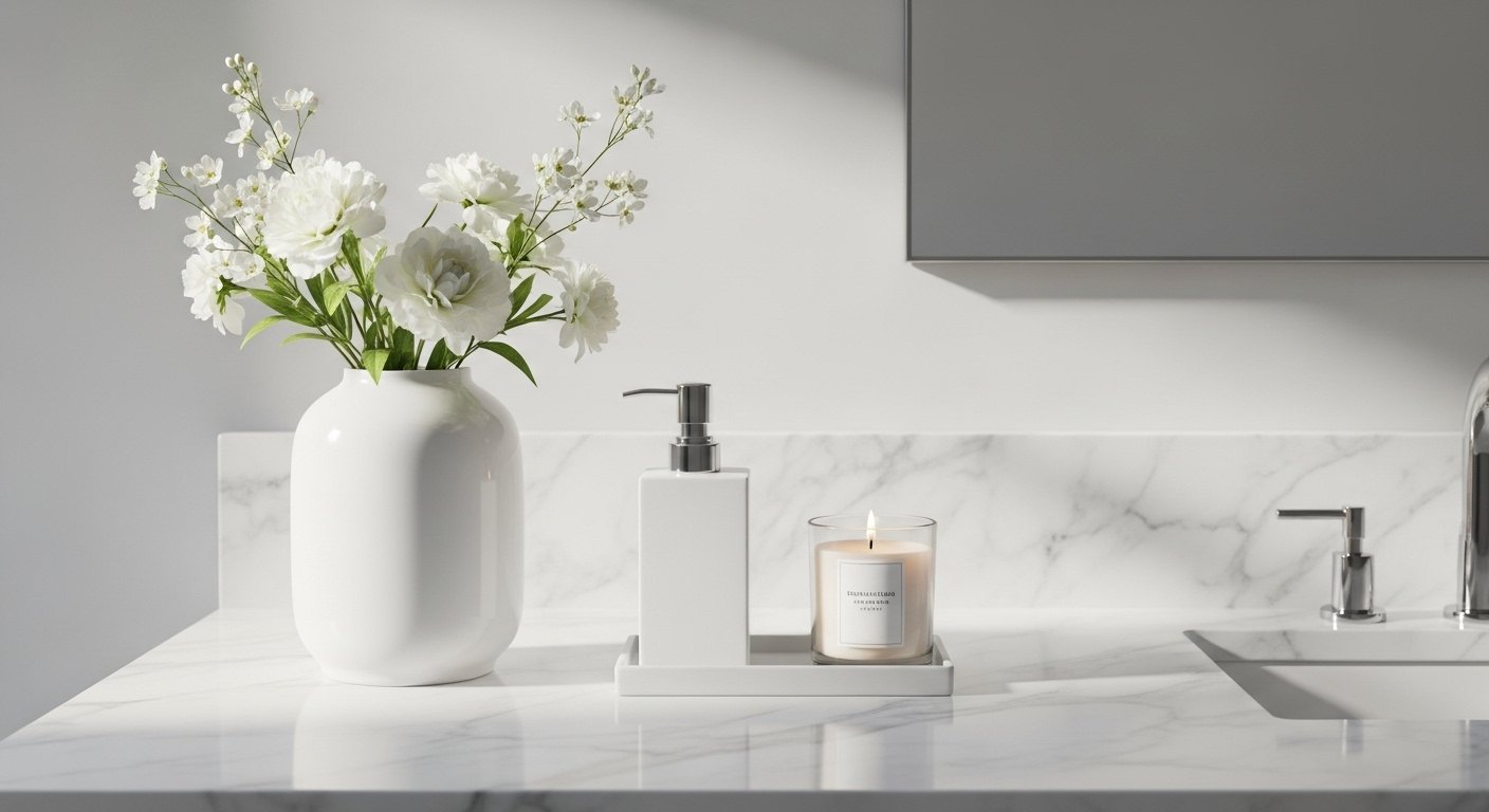 10 Easy Bathroom Counter Decor Ideas for Small Spaces