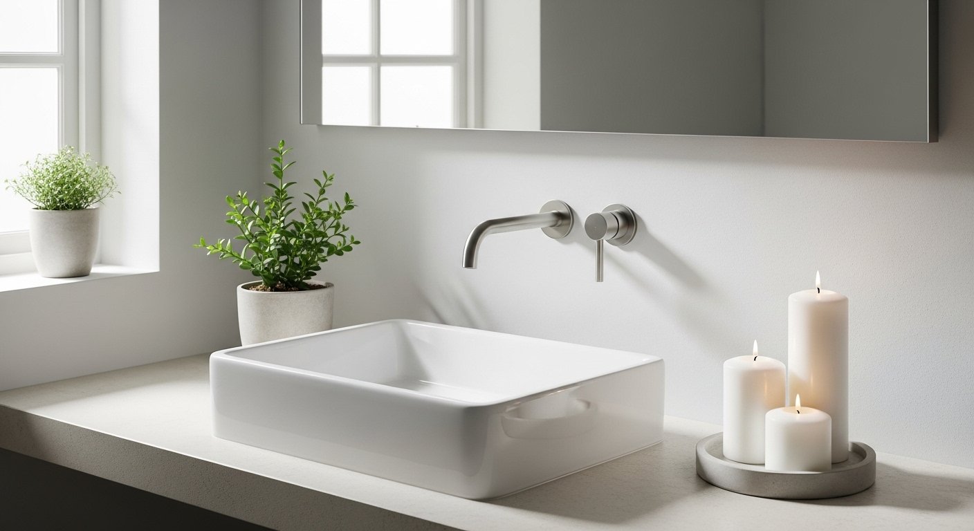 12 Cool Bathroom Sink Decor Aesthetic on a Budget