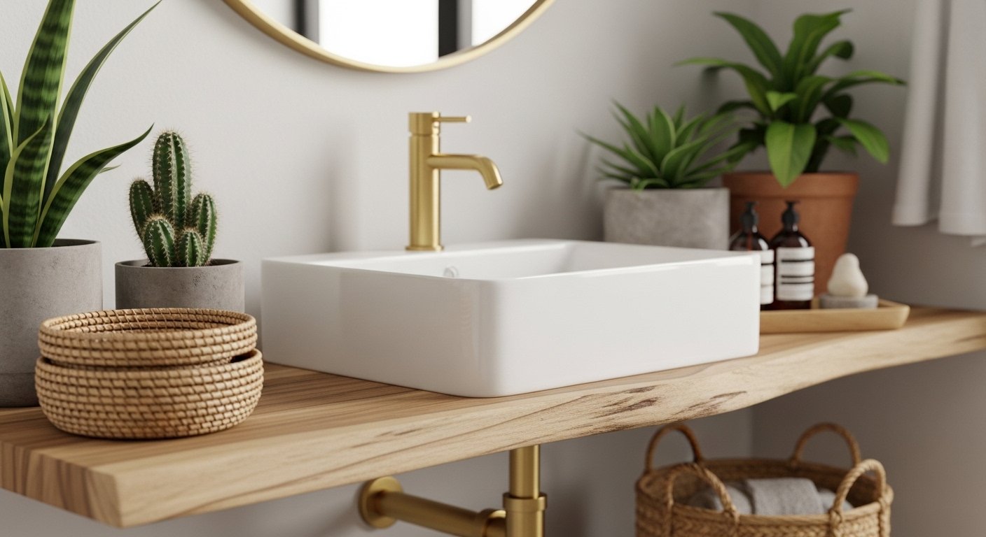 15 Fun Bathroom Sink Decor Boho You Will Love