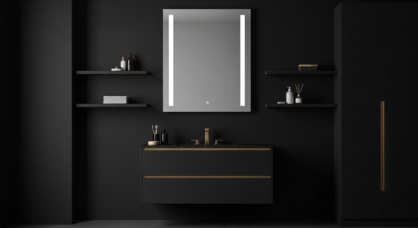 12 Quick Black Bathroom Decor Aesthetic on a Budget