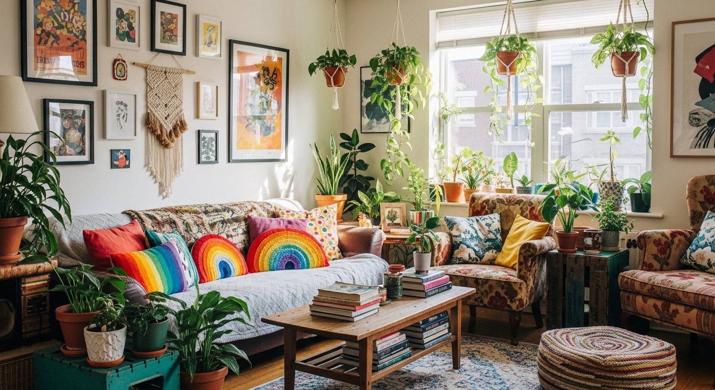 25 Fun Colorful Room Decor On A Budget for Beginners