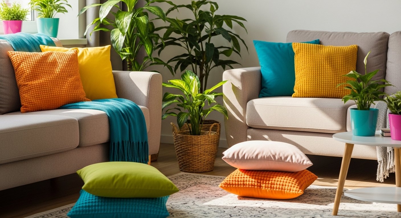 25 Easy Colourful Home Decor On A Budget for Beginners