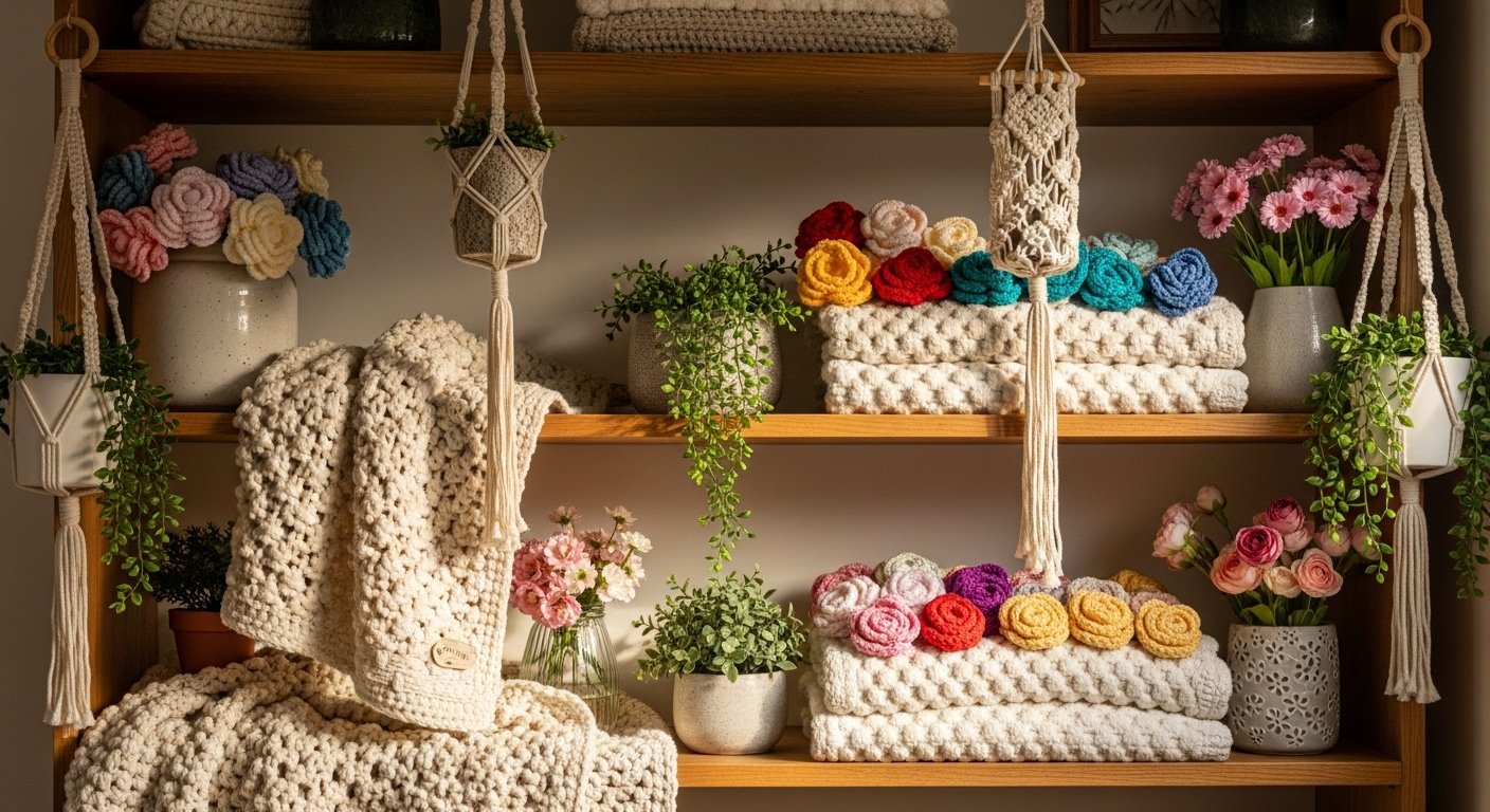 12 Fun Crochet Home Decor Aesthetic for Any Home