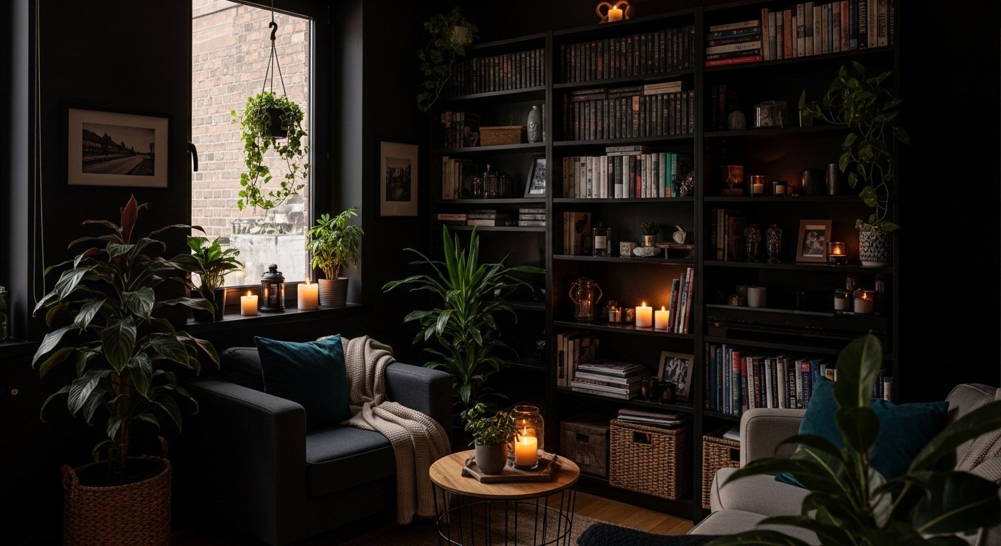 10 Fun Dark Home Decor Ideas for Small Spaces