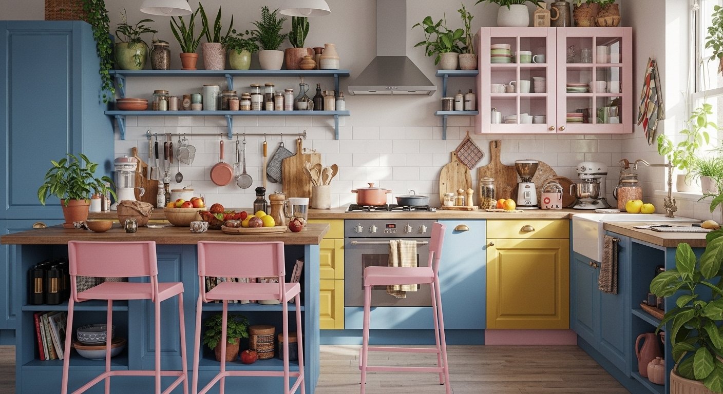 15 Easy Dopamine Decor Kitchen Boho You Will Love