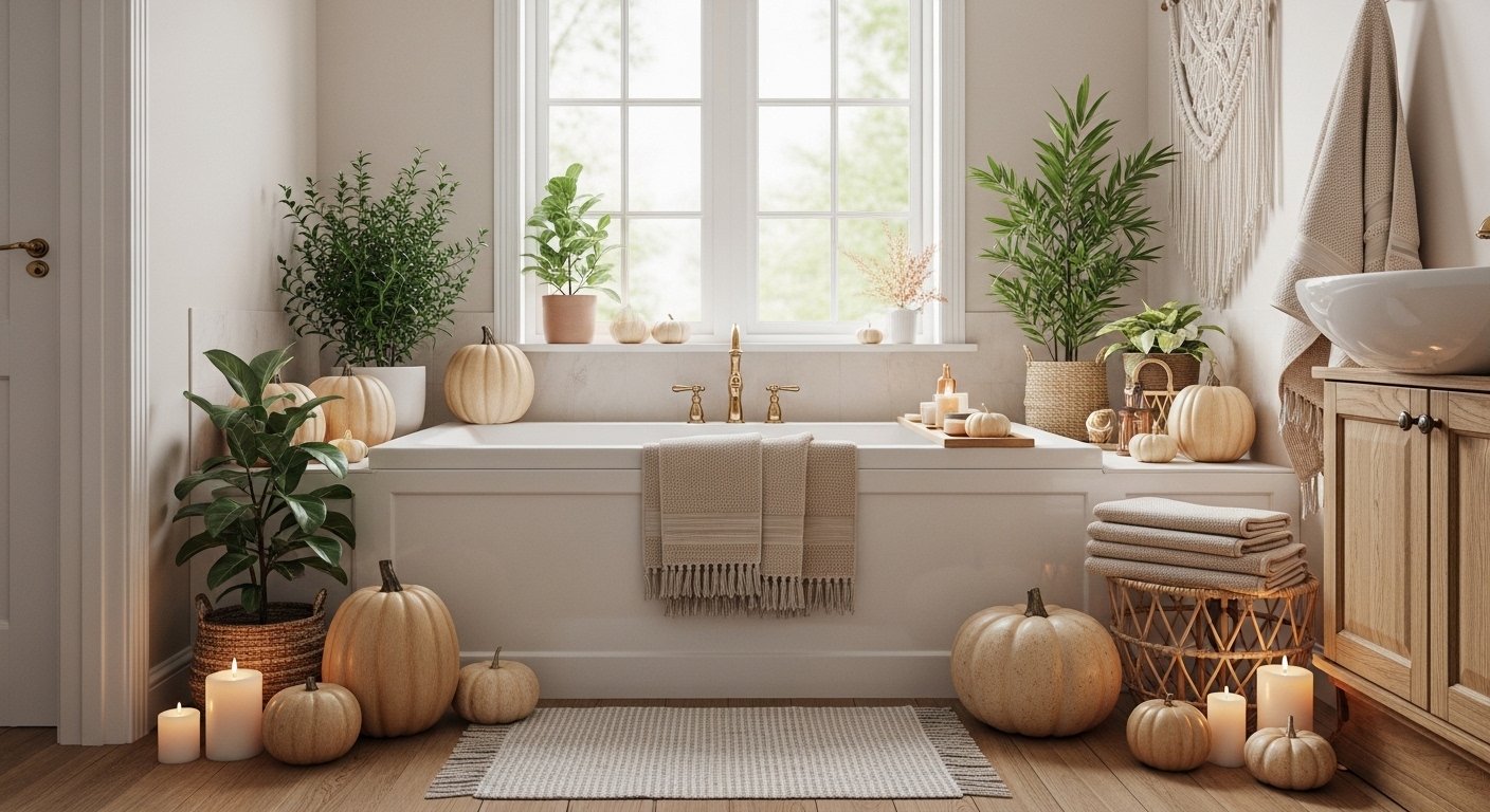 15 Easy Fall Bathroom Decor Boho You Will Love