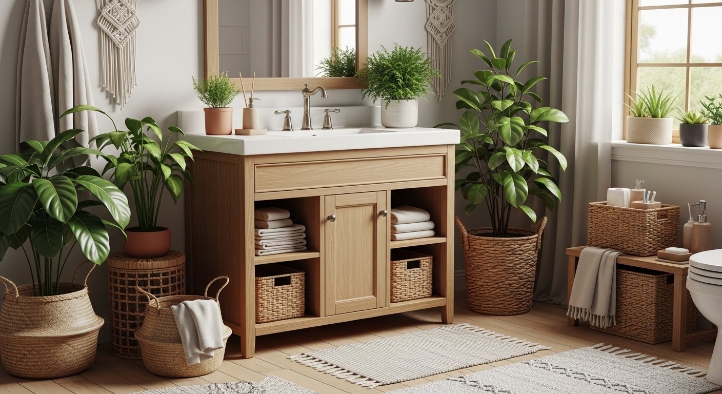 15 Top Farmhouse Bathroom Decor Boho You Will Love