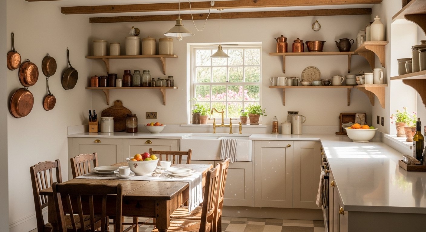 12 Easy Farmhouse Kitchen Decor Aesthetic for Any Home
