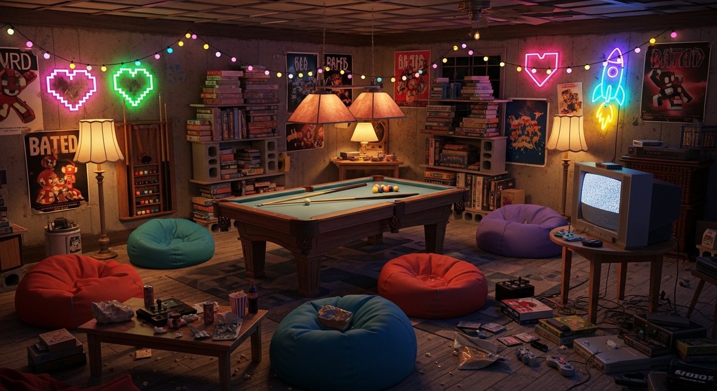 25 Fun Game Room Decor On A Budget for Beginners