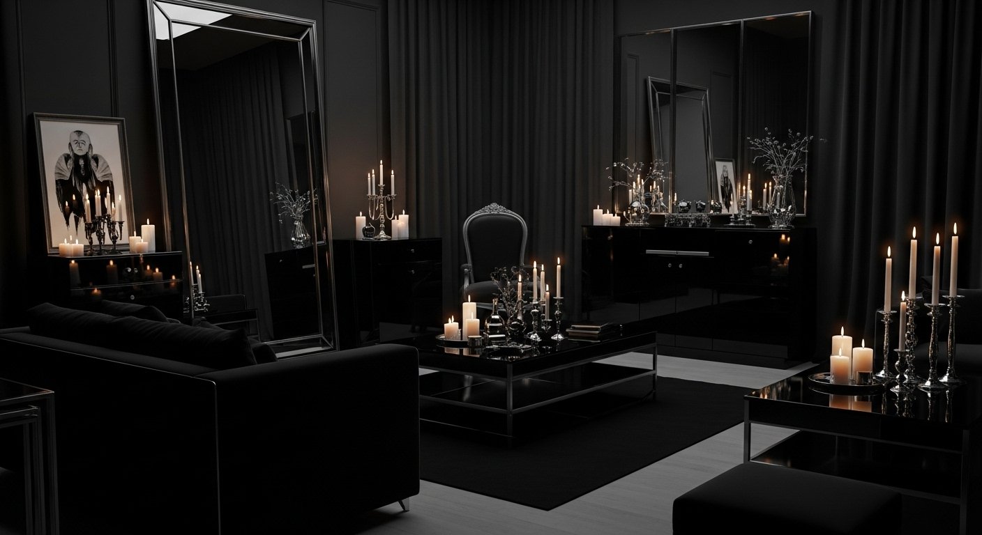 20 Cool Goth Home Decor Modern That Look Expensive