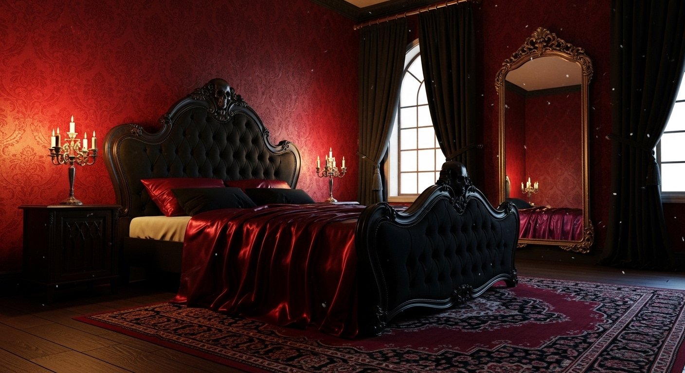 12 Cool Gothic Room Decor Aesthetic on a Budget