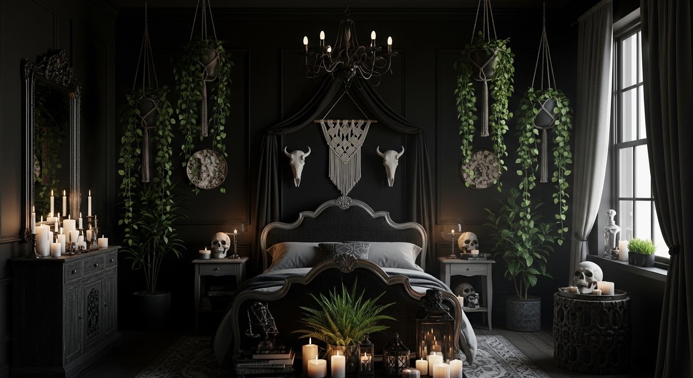15 Fun Gothic Room Decor Boho You Will Love